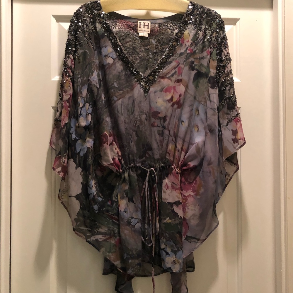 Sheer tunic